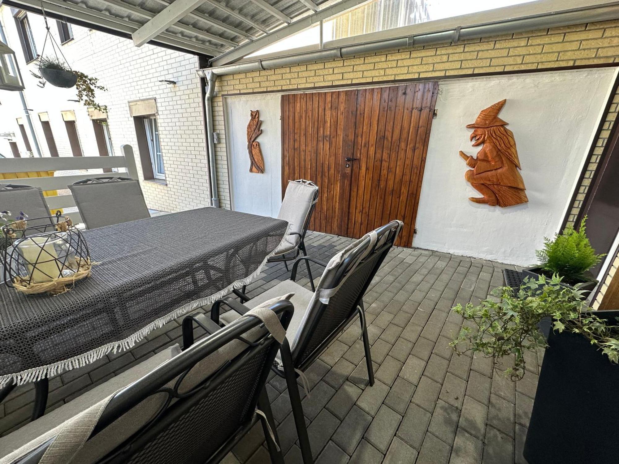 Christels Ferienwohnung 2 In Thale Mit Ueberdachter Terrasse, Kueche Mit Tv & Geschirrspueler Exteriér fotografie